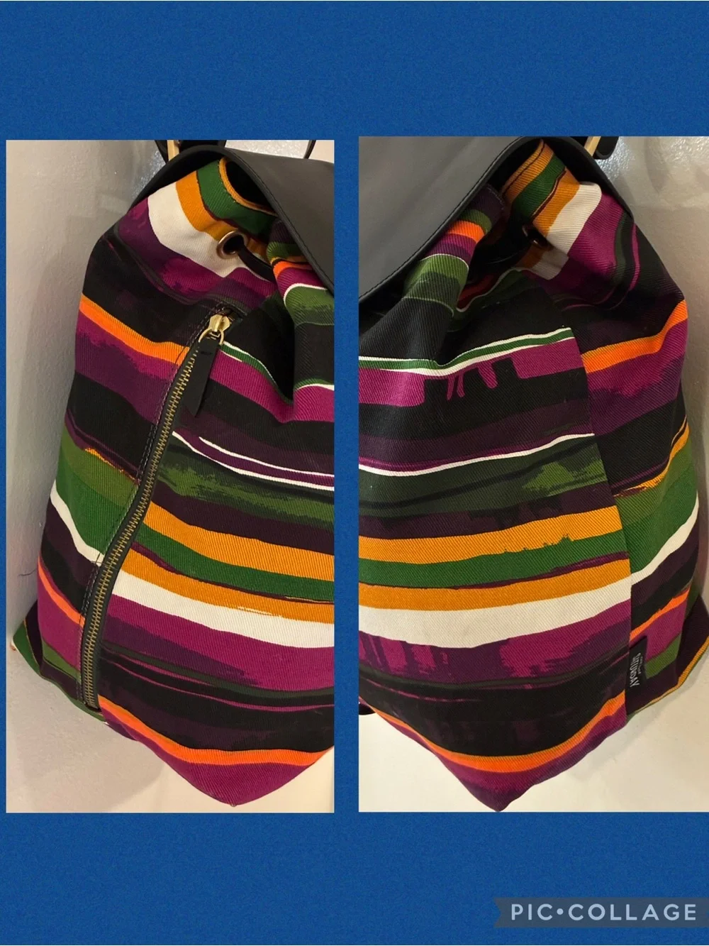 Kate Spade Saturday Half Circle Convertible Backpack in Sunset